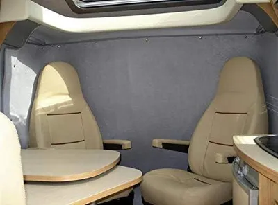 Productafbeelding van Thermoverduisterende gordijnen voor Fiat Ducato, vanaf bouwjaar 07/2006, kleur beige