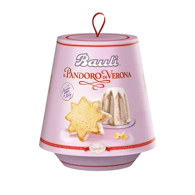 Zdjęcie produktu dla Bauli Pandoro Di Verona Włoskie ciasto drożdżowe z cukrem pudrem 500g