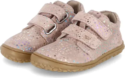 Produktbild von Lurchi Barefoot Mädchen Klettschuhe Lauflernschuhe Barfußschuhe NOAH Rosa RaulederGröße:25