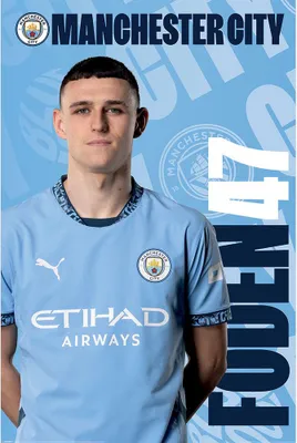 Zdjęcie produktu dla Manchester City – Foden – 61 x 92 cm – plakat