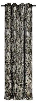 Produktbild von SCHÖNER WOHNEN-Kollektion Ösenvorhang GIARDINO Anthrazit 140 x 250 cm
