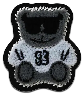 Obrázok produktu pre Mono-Quick Teddy 93 fluffy - záplata, nažehľovacia záplata, nášivka, nášivky, nažehľovačka, veľkosť: 4,5 x 3,9 cm