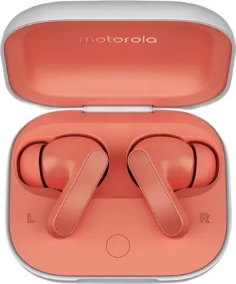 Produktbild von Motorola Moto Buds, Kabellos, Anrufe/Musik/Sport/Alltag, Kopfhörer, Koralle