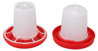 Geflügel-Futter- und Tränkeset, 160 g + 160 ml, automatisch