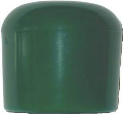 Produktbild von 20 Stück - Kappe für Rundrohr ØD= 30  mm L = 26 mm  --- MOOSGRÜN ---  PVC