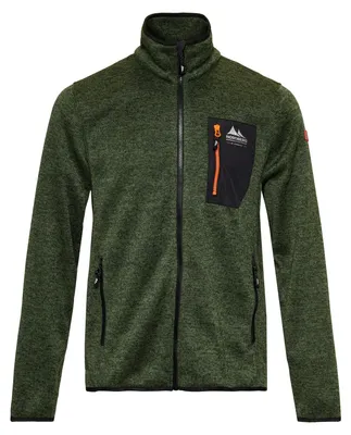 Produktbild von Nordberg NOA Fleeceweste – Herren – Grün Melange - Größe XXL