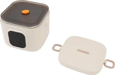Obrázek produktu pro Elektrický obědový box dobíjecí 800ml snadno čistitelný přenosný ohřívač jídla pro venkovní použití doma
