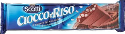 Produktbild von Scotti Ciocco e Riso / Schokopuffreis-Riegel 100 gr.