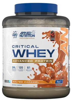 Productafbeelding van Applied Nutrition Critical Whey – 2000 g, smaak: gezouten karamel