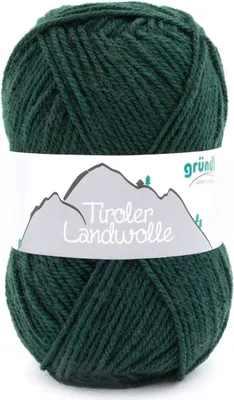 Produktbild von Gründl Tiroler Landwolle,100g/200m,60% Schurwolle/40%Polyamid 09 trachtengrün
