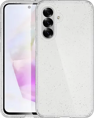 Productafbeelding van imoshion Sparkle Backcover voor de Samsung Galaxy A36 - Glitter Transparant