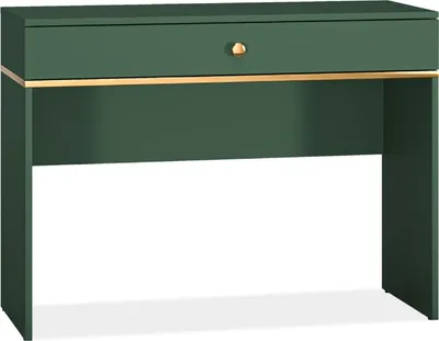 Produktbild von KONSIMO Schreibtisch "ARICIA", Grün, Holz, ELEGANT, 100x79x40cm