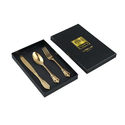 Obrázok produktu pre PTMD Špecifikácia Servírovacia súprava - 18x28x3 cm - Titanium Gold - zlatá - sada 3 ks