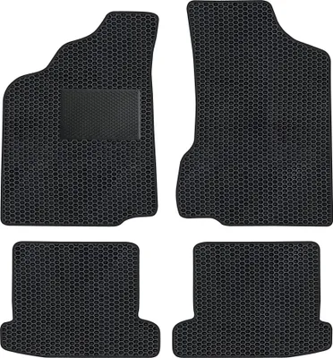 Image de VW003_EVA_POD – Kit complet de tapis de sol en EVA, adaptés aux modèles VW Polo III 6N de 1994 à 1998, avec renfort supplémentaire