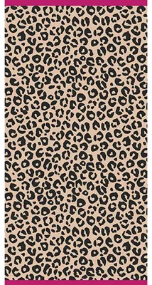 Produktbild von Cawö Strandtuch Beach Leo Natural Leo (90x180 cm)
