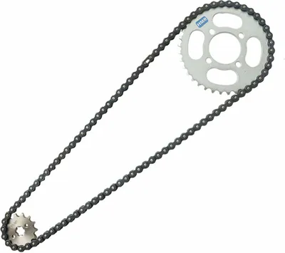 Produktbild von Kettenkit Kettensatz 428, 14/37 Zähne, 48 Glieder, für 20 mm Welle