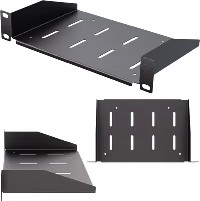 Obrázok produktu pre Serverová polica Stalflex 10" 1U 150mm - Vyrobené serverové skrine