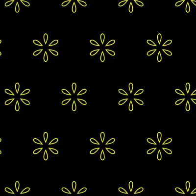 Immagine prodotto di Tessuto di velluto reale in poliestere per cucito - motivo di fiori gialli su velluto nero