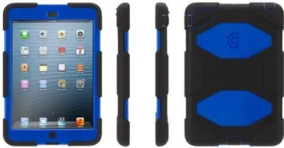 Produktbild von Griffin Survivor iPad mini Hülle, Schwarz Blau