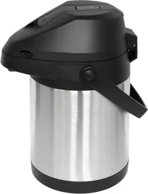 Immagine prodotto di Stellan Thermos da conferenza da 2500 ml in acciaio inossidabile color argento con pompa