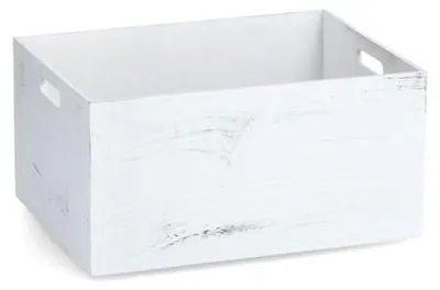 Immagine prodotto di Contenitore Zeller "Rustic white", legno, 40 x 30 x 20 cm, 15135