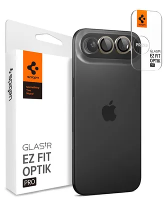 Productafbeelding van Spigen Glas.tR EZ Fit Optik Pro, geschikt voor Apple iPhone Air, kleur: Zlato, 2 stuks