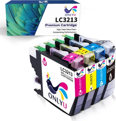 Produktbild von 4PK LC 3213XL Druckerpatronen Kompatibel für Brother LC3213XL MFC-J491DW MFC-J497DW MFC-J890DW MFC-J895DW DCP-J572DW DCP-J772DW, DCP-J774DW