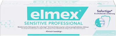 Image de Elmex Sensitive Professional dentifrice hygiène bucco-dentaire parfaite 75ml pack de 3