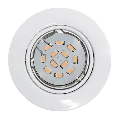 Produktbild von EGLO Peneto, Einbaustrahler, Nicht austauschbare(s) Leuchtmittel, LED, 5 W, 3000 K, Weiß