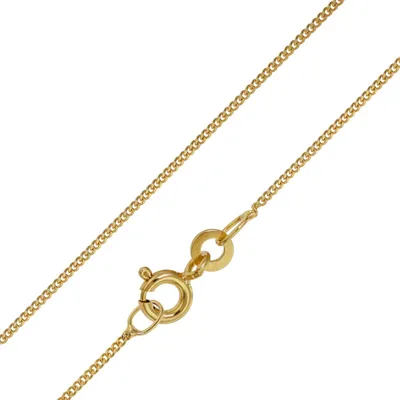 trendor 41800 Feine Panzerkette 14 Karat Gold 585 Breite 1,1 mm 1