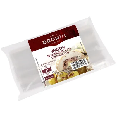 Produktbild von MIKONI Folienbeutel für Schinkenkocher 0,8 kg, 20 Stück, Tüten, Verpackung, Tüte, Plastiktüten, Schinkensäcke,  Schinkenbeutel