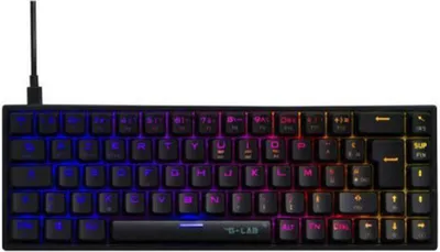 Image de The G-lab Titan White Red Switch Clavier de jeu mécanique sans fil One Size