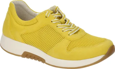 Produktbild von Gabor ROLLINGSOFT Damenschuhe - bequeme Schnür- Halbschuhe gelb Freizeit NEU