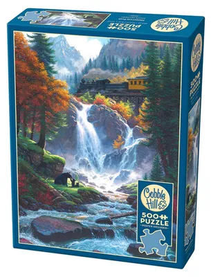 Produktbild von COBBLE HILL Bergpass Puzzle 500 Teile