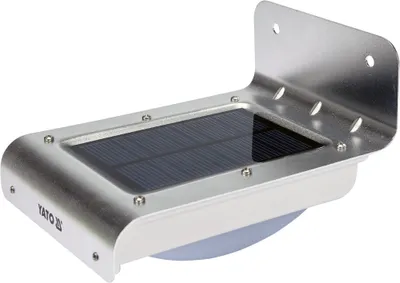 Produktbild von YATO YT-81855 Solarwandleuchte mit Bewegungsmelder Außen Strahler Lampe IP65