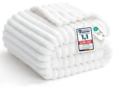 Productafbeelding van Fleece plaid - Zachte en warme deken voor bank en bed