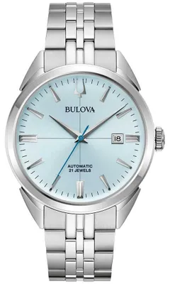 Produktbild von Bulova Herrenuhr 96B423, Quarzuhrwerk, 41 mm, Datum, 3 ATM Wasserdichtigkeit