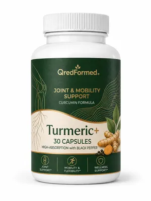Image de Turmeric+ – Soutien quotidien pour la mobilité et l'apport nutritionnel – 30 capsules