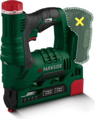 Produktbild von PARKSIDE® 20 V Akku-Tacker »PAT 20-Li A1«, ohne Akku und Ladegerät