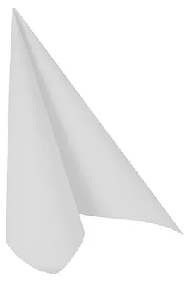 Produktbild von 240 Papstar Servietten ROYAL Collection 1/4-Falz 33 cm x 33 cm weiss 11244