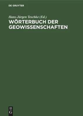 Produktbild von Wörterbuch der Geowissenschaften