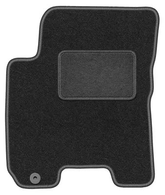 Productafbeelding van Velours bestuurdersmat voor Hyundai Tucson I 2004-2010 (SUV) – grafiet, op maat – Wielganizator LUX