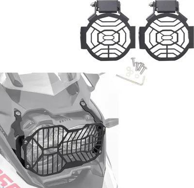 Image de Jeu de grilles de phares Phares avant adaptables sur BMW R 1250 GS 19-