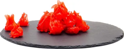 Produktbild von Hibiskusblüten (getrocknet, gesüsst): 100g Größe: 100g