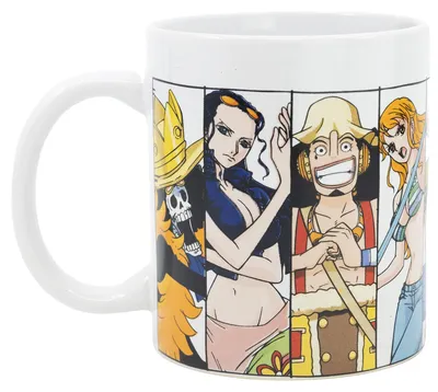 Productafbeelding van One Piece Tassen, kartonnen verpakking, Crew Battle, 325 ml (6 stuks)