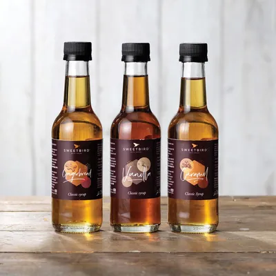 Produktbild von Kaffee Sirup Sweetbird Vanilla, 250 ml