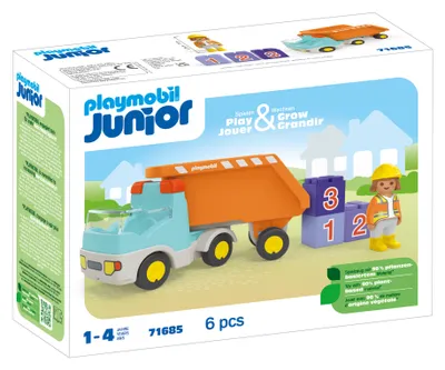 Produktbild von PLAYMOBIL Junior 71685 JUNIOR: Kipplaster