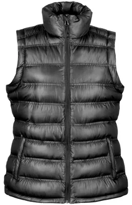 Produktbild von Result Ice Bird Damen Steppweste / Weste FK652 (M) (Schwarz)