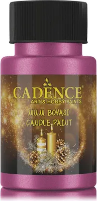 Produktbild von Cadence Kerzenfarbe HELLFUCHSIA 50 ML, ungiftig, hitzebeständig, hochwertige Pigmente