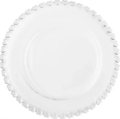Obrázok produktu pre Srdcový sklenený tanier, 19,5 cm